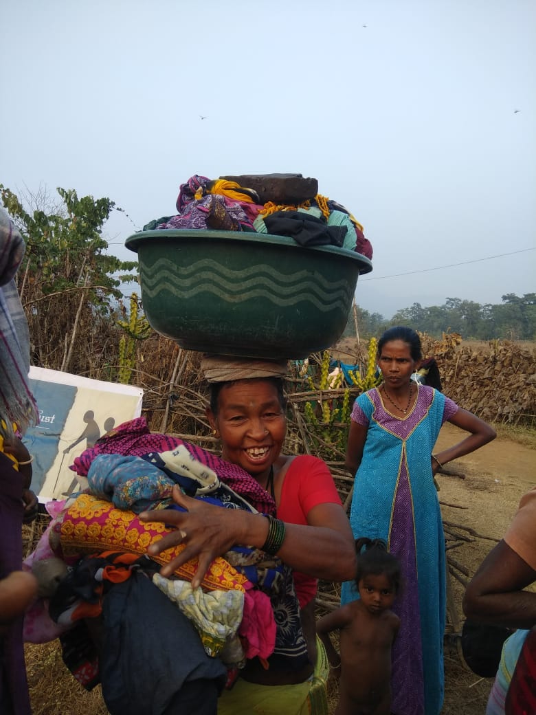Clothes Donation Drive Helps Families During Monsoon