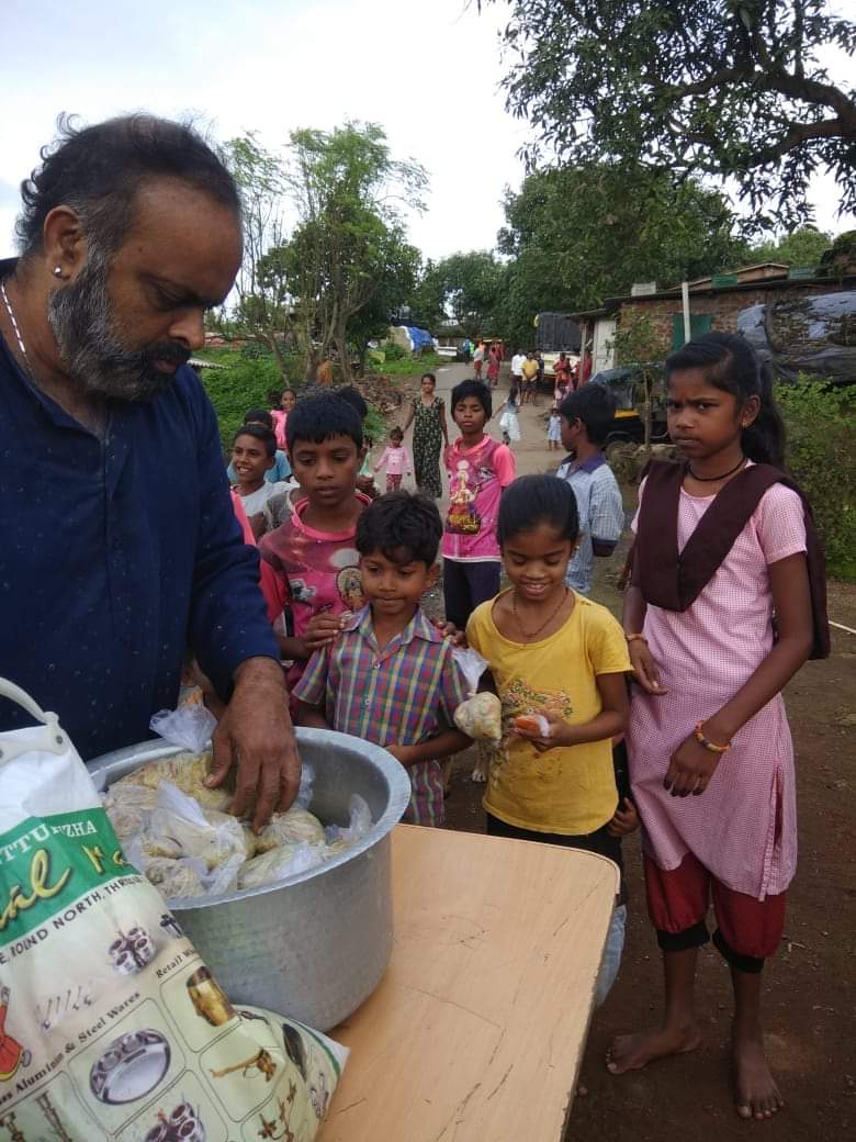 Food Distribution Drive Reaches 200+ Children in Vasai Villages